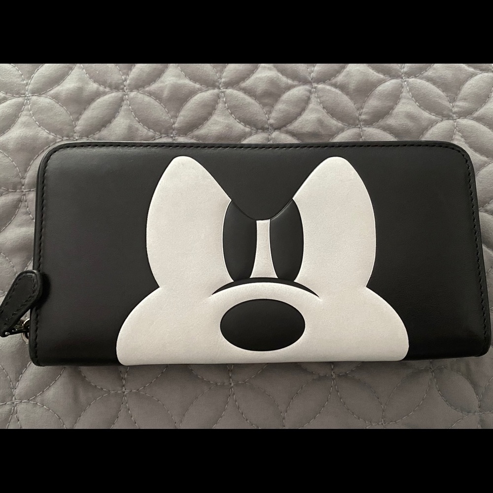 Grumpy Mickey Coach Wallet